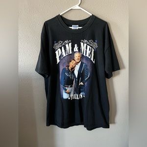 Vintage Mel & Pam Tillis The Legend and The Legacy Country Music Shirt Mens XL